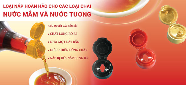 Nắp Chai Nước Mắm - Nước Tương